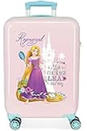 Disney Princesas Maleta de cabina Rosa 38x55x20 cms Rígida ABS Cierre de combinación lateral 34L 2 kgs 4 Ruedas dobles