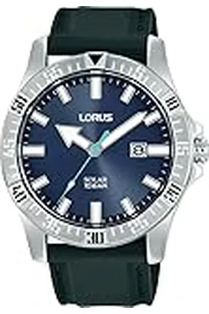 Lorus Reloj Analógico para Hombres de Cuarzo con Correa en Silicona RX383AX9