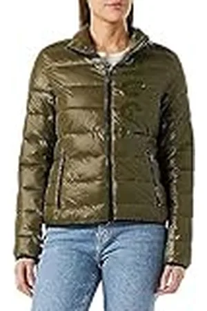 HUGO BOSS Fasina-1 Chaqueta, Dark Green 305, S para Mujer