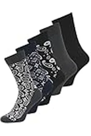 JACK & JONES Jacparis Socks 5 Pack Calcetines, Magical Forest/Pack: -Navy Blazer- -Magical Forest, Talla única para Hombre