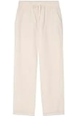 Springfield SPRINGFILED, Mujer, Pantalón Jogger Algodón Lyocell, White Print, 44