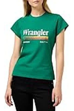 Wrangler Shrunken Band tee Camiseta, , M para Mujer
