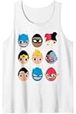 DC Comics Originals DC Super Friends Easter Egg Heads Camiseta sin Mangas