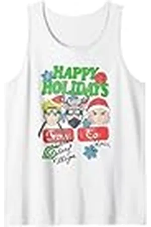 Naruto Shippuden Happy Holidays from Hidden Leaf Village Camiseta sin Mangas