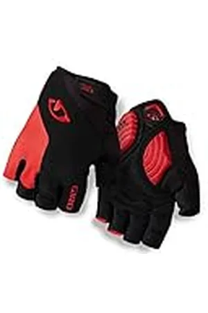 Giro Guantes de bicicleta Strade Dure Hombre rojo / negro Talla M 2019 Guantes de bicicleta de dedo completo