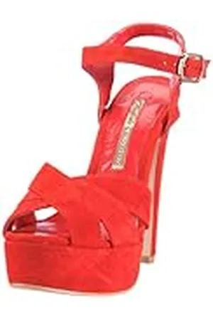 Buffalo London 21323CH-880 Kid Suede 126632 - Sandalias de Cuero para Mujer, Color , Talla 41