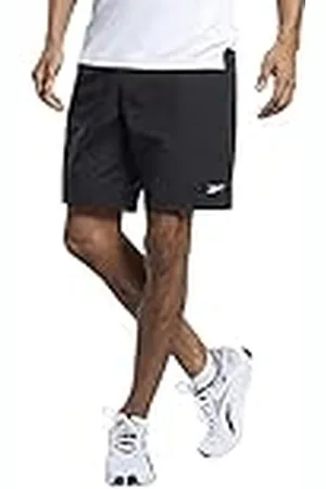 Reebok Te Utility Short Pantalón Corto, Hombre, Negro, S