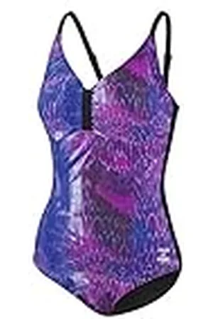 Beco D-Cup Power of Nature-Bañador para Mujer Traje de baño, Lila/Negro, 42