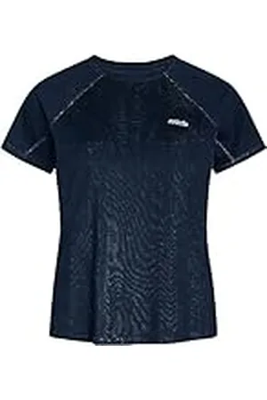 ZEBDIA Camiseta Deportiva para Mujer, diseño de Pecho, Color , M