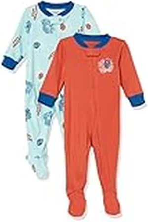 Amazon Disney | Marvel Conjuntos de Pijama Ceñidos de Algodón Bebé Niño, Pack de 2, , 0-3 meses