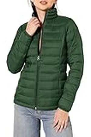 Amazon Chaqueta Ligera Acolchada, Impermeable y Plegable (Disponible en Tallas Grandes) Mujer, , S