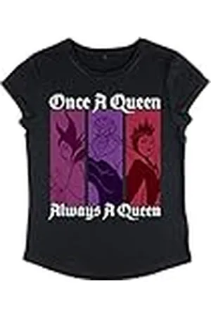 Disney Villains Queen Color-Camiseta de Manga Larga para Mujer, , S