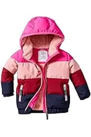 Killtec Niños Chaqueta acolchada con capucha FIOW 21 MNS QLTD JCKT, dunkel fuchsia, 86/92, 42262-000