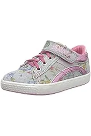 QS by s.Oliver 34203, Low-Top Niñas, Multicol PRT 991-Multicolor, Multicolor, 28 EU
