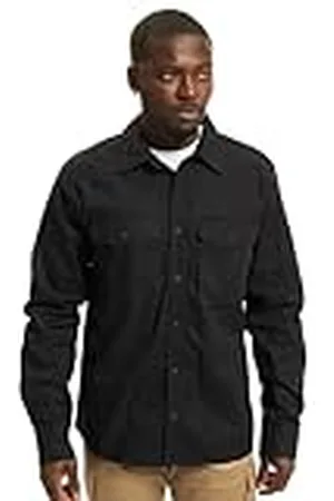 Brandit Flannel Shirt Long Sleeve, color: black, size: 6XL
