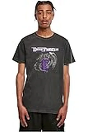 Merchcode Mc1120-deep Purple Dragon Acid Wash tee Camiseta, , XXL Hombres