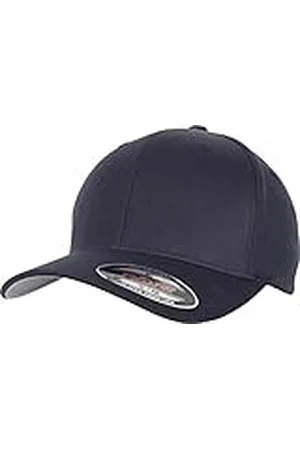 Flexfit 6477_Dark Navy_L/XL Mujeres Gorras ted Wool Blend, azul-478137, Hombre