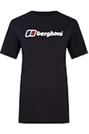 Berghaus Camiseta de manga corta Boyfriend con logo clásico grande para Mujer, , 36