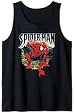 Marvel Spider-Man Crouching Pose Camiseta sin Mangas