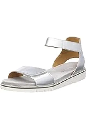 ARA Kent, Sandalia Mujer, Plata, 37 EU