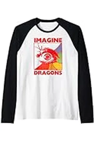 Imagine Dragons : Fenómeno de la música moderna banda de rock Camiseta Manga Raglan
