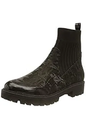Desigual Shoes_Biker_Sock, Bota de Moda Mujer, Black, 41 EU