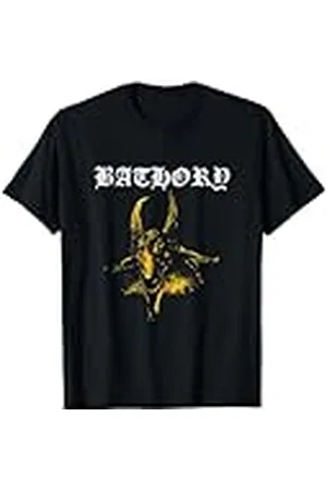 Bathory Logotipo clásico de cabra - Producto oficial Camiseta