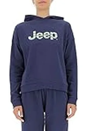 Jeep O102609-A184 J Woman Hooded Cropped Sweatshirt Striped Print J22W Mujer M