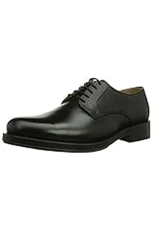 SELECTED SELECTED Sel Bloom Shoe ID, Zapatos de Cordones Hombre, Black, 45