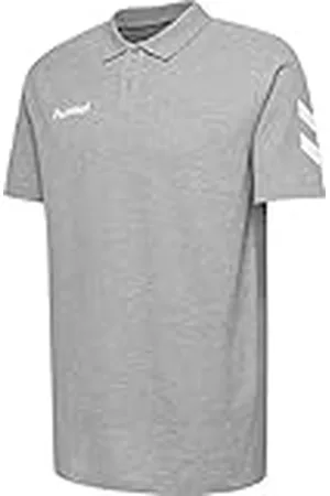 Hummel HMLGO Cotton Polo Color: Grey Melange_Talla: S
