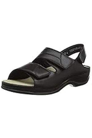 Berkemann Sofie, Sandalia Mujer, Schwarz, 36 1/3 EU