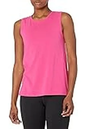 Amazon Top de Yoga de Algodón Suave de Corte Relajado (Disponible en Tallas Grandes) (Anteriormente Core 10) Mujer, , 3XL Grande