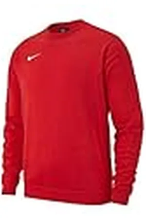 Nike Y CRW FLC TM Club19 Sudadera, Niños, University Red/White, XS