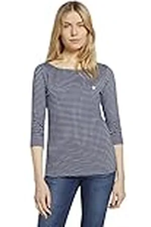 TOM TAILOR 1024035 Manga larga con rayas para Mujer, , M