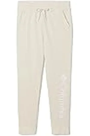 Columbia Trek French Terry Jogger Pantalones Deportivos, Tiza, L para Niñas