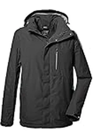 Killtec Hombre Chaqueta funcional/chaqueta de exterior con capucha desmontable KOS 256 MN JCKT_CARLEB, , XXL, 41364-000