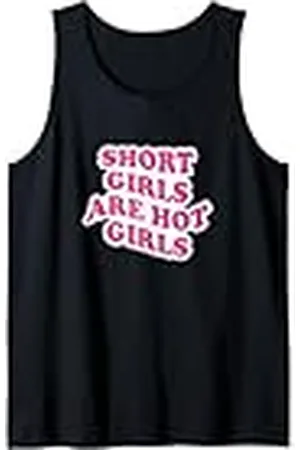Original Cheddar Las chicas cortas son chicas calientes Camiseta sin Mangas