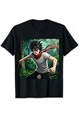 Y.B YouthBlood Ninja bufanda anime Camiseta