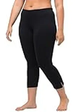 Ulla Popken Caprihose, Pantalones para Mujer, , 62 (Talla Del Fabricante: 66+)