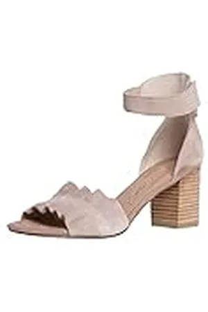 Marco Tozzi 2-28398-42, Sandalias de tacón Mujer, Desnudo 1, 39 EU