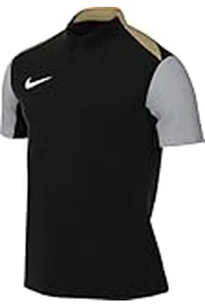 Nike FD7600-011 M NK DF ACDPR24 SS Polo K Sweatshirt Hombre Black/Wolf Grey/Jersey Gold/White Tamaño S