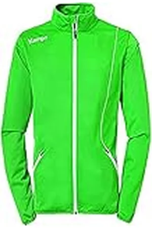 Kempa Curve Classic Cazadora Cazadora de entrenamiento, Hombre, Verde/Blanco, XXXL