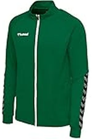 Hummel HmlAUTHENTIC KIDS POLY ZIP JACKET Color: EVERGREEN_Talla: 128