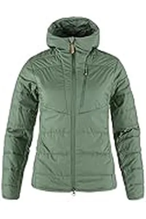 Fjällräven FJALLRAVEN 89630-614 Keb Padded Hoodie W Sweatshirt Mujer Patina Green Tamaño L