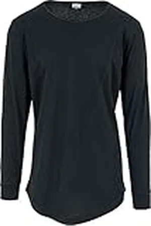 Urban classics Shaped Fashion Long Sleeve tee Maglia a Maniche Lunghe, , Medium (Talla del Fabricante: Medium) para Hombre