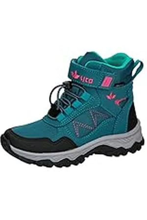 LICO John Vs, Zapatillas para Correr de Diferentes Deportes, Azul petróleo, Rosa y Negro, 37 EU