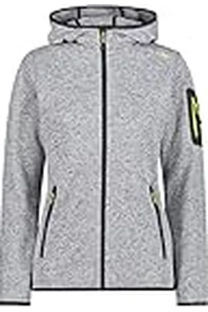 CMP Chaqueta de mujer Knit-Tech con capucha fija, , XXS