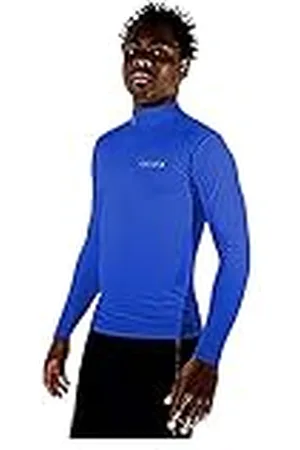 Legea 6 Dynamic Body - Camiseta de manga larga cuello alto para hombre, color , talla FR : XXL (Taille Fabricant : XXL)