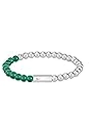 Lacoste Pulsera con cuentas para Hombre Colección SCOTTIE, Jade
