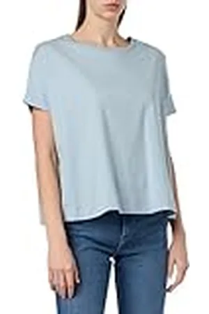 Geox W T-Shirt Over R Camiseta, , L para Mujer